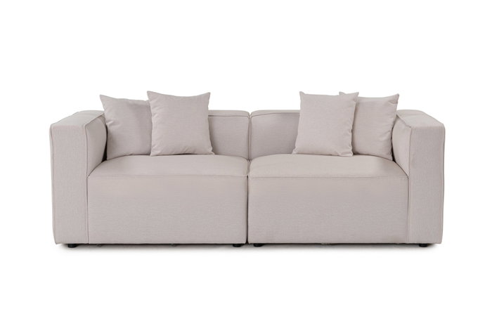 Atelier Del Sofa Mora XL 2 Seat - Ecru